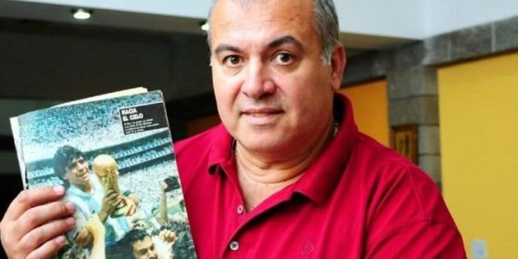 Murió Roberto Cejas, el hincha de Colón que llevó en andas a Diego en México 86