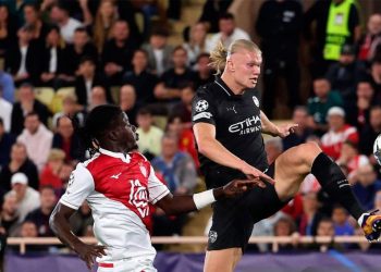 Manchester City lo ganaba pero el Mónaco le arruinó la fiesta y se lo empató 
