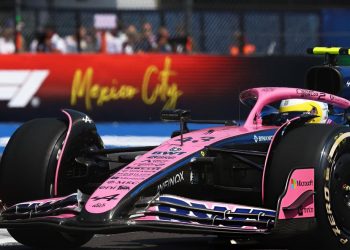 Colapinto se metió entre los 10 mejores de la FP1 del GP de México