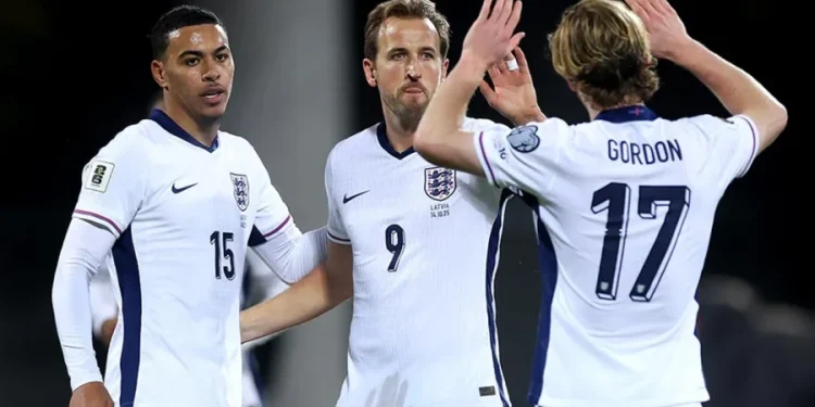 Inglaterra es el primer clasificado de Europa al Mundial 2026