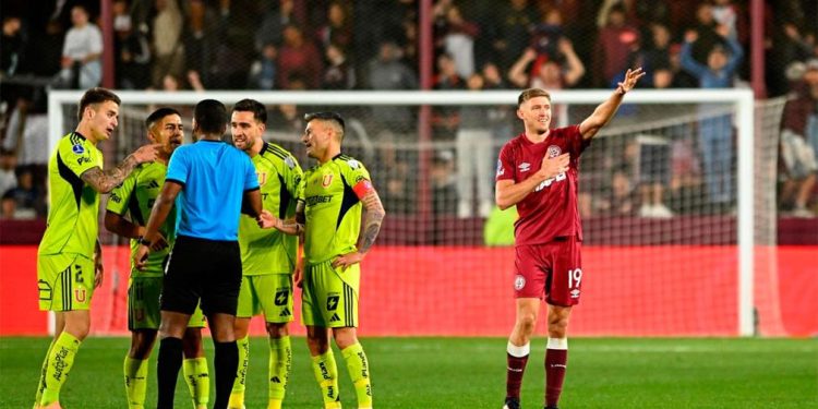 Lanús le ganó a la U. de Chile y jugará la final de la Sudamericana