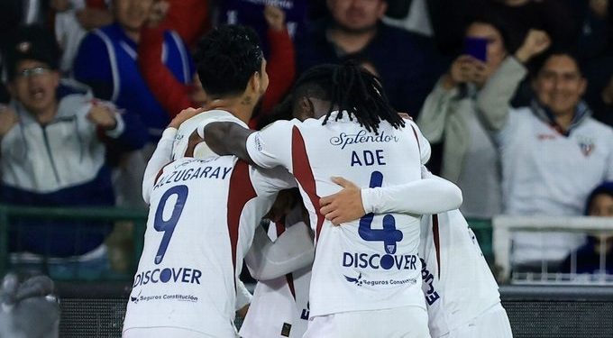 Liga de Quito sorprendió y goleó a Palmeiras