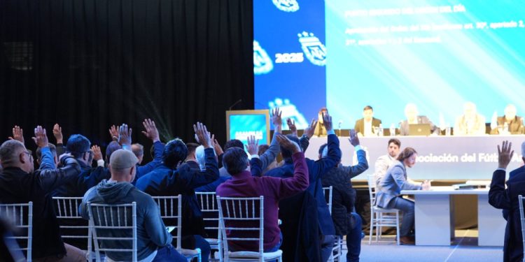 Con la presencia de Spahn, se realizó la Asamblea de la AFA: los proyectos claves que se aprobaron
