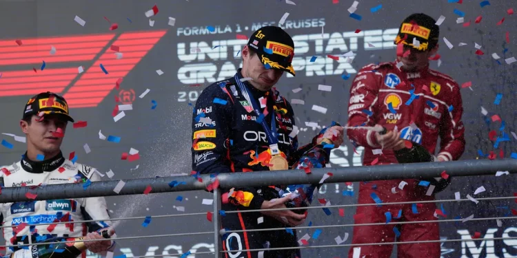 Nuevo triunfo de Max Verstappen en Austin y Franco Colapinto terminó 17°