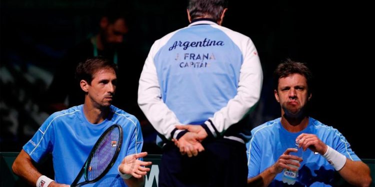 Argentina perdió con Alemania y se despidió de la Copa Davis