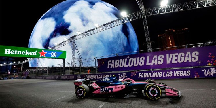 Colapinto largará 15º en el GP de Las Vegas de la Fórmula 1