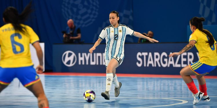 Argentina goleó a Colombia en el Mundial de Futsal Femenino y está en semifinales