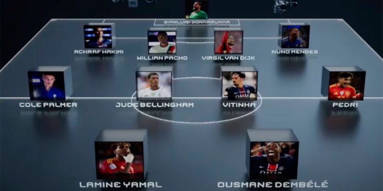 Sin argentinos en el 11 ideal de la temporada en los premios The Best