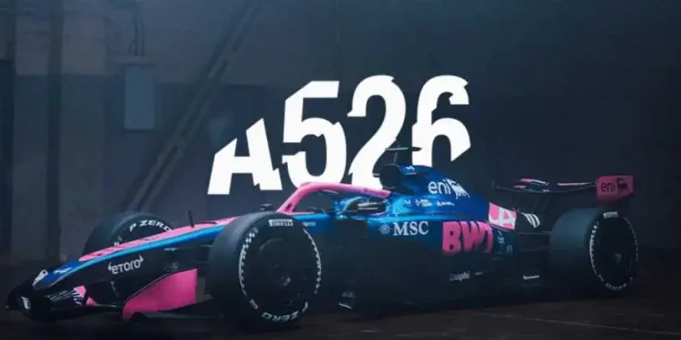 Alpine presentó el nuevo auto que tendrá Colapinto en la F1