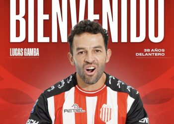 Gamba firmó en un equipo de LPF que jugará la Copa Sudamericana