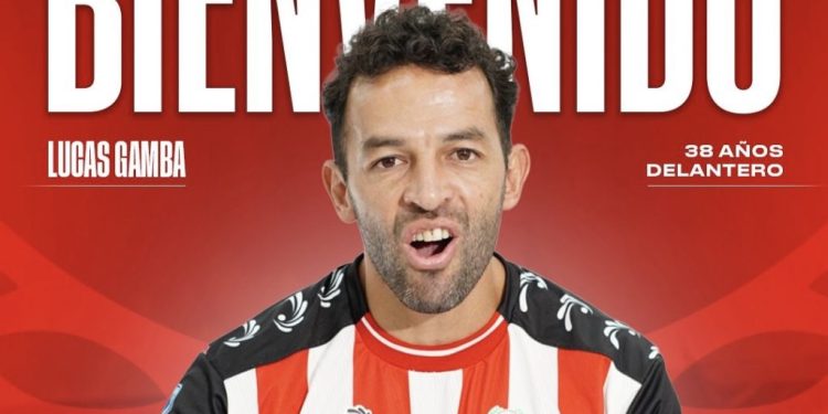 Gamba firmó en un equipo de LPF que jugará la Copa Sudamericana