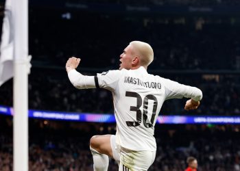 Mastantuono marcó en la goleada de Real Madrid ante Mónaco