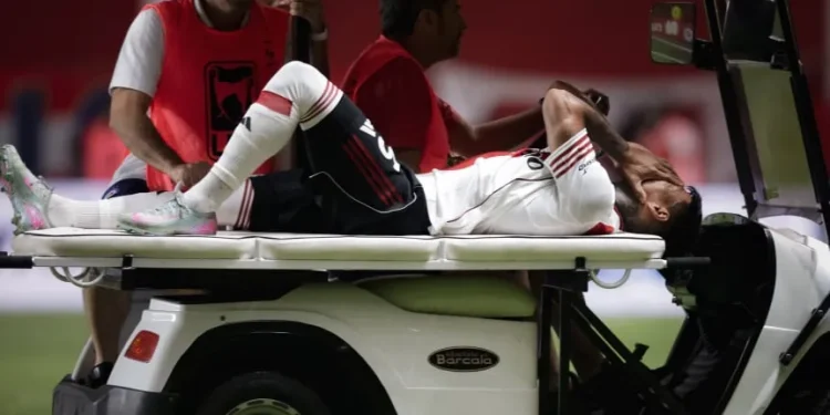 Dura lesión del ex Unión, Juan Carlos Portillo, en River