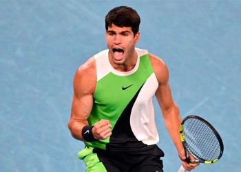 Alcaraz festejó ante Djokovic y gritó campeón en el Abierto de Australia