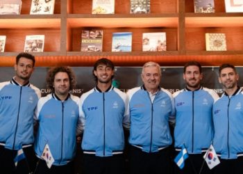 Argentina ante Corea del Sur por Copa Davis. hora y TV