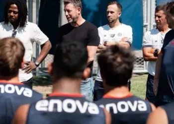 Antes de Unión, el presidente de San Lorenzo visitó la práctica