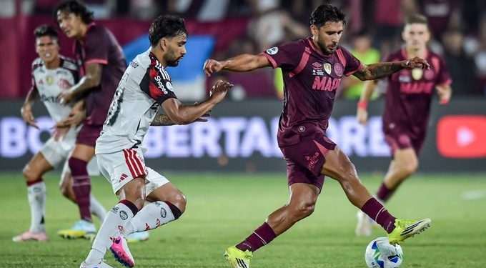 Lanús busca la gloria continental en su visita al duro Flamengo
