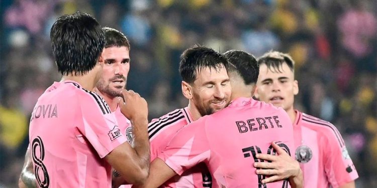 Con un gol de Messi, Inter Miami empató ante Barcelona de Guayaquil