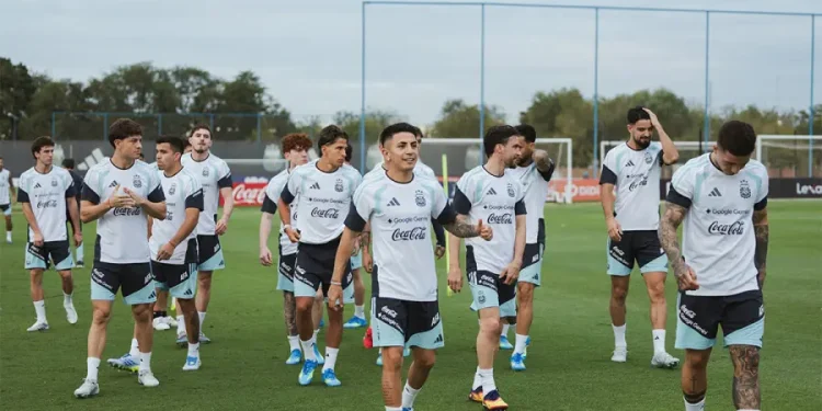 Con la mira en Zambia, Argentina intensifica su preparación