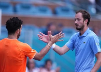 Francisco Cerúndolo dio el batacazo ante Medvedev