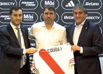 River presentó a Eduardo Coudet como nuevo DT