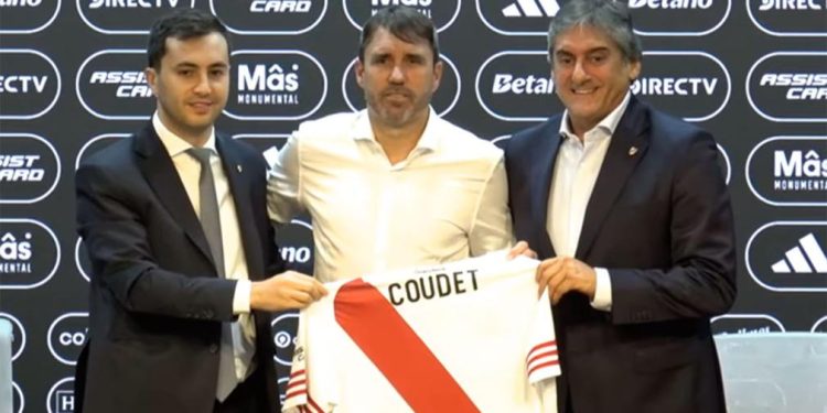 River presentó a Eduardo Coudet como nuevo DT