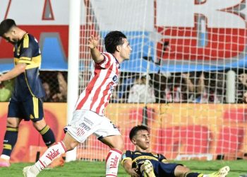 ST: Unión empata 1 a 1 con Boca, goles de Palacios y Merentiel