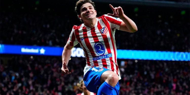 Champions: Doblete de Julián y goleada del Atlético Madrid al Tottenham