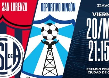 San Lorenzo no quiere sorpresas ante Deportivo Rincón