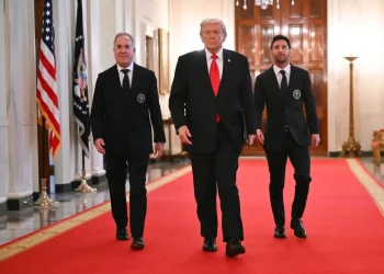 Inter Miami visitó la Casa Blanca y Donald Trump tuvo su foto con Messi