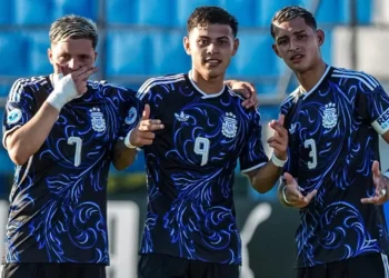 Argentina goleó a Perú en el inicio del Sudamericano Sub 17