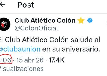 ¿Chicana de Colón a Unión por el aniversario?