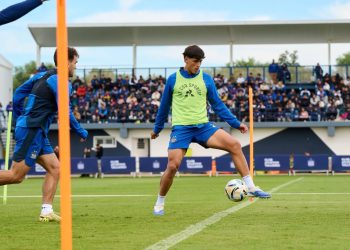 Entrenamiento a puertas abiertas: Talleres trabajó pensando en Unión