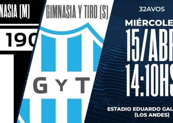 Gimnasia (M) y Gimnasia y Tiro de Salta, cara a cara por Copa Argentina