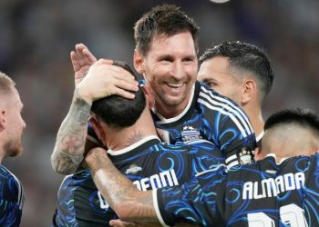 Argentina se floreó ante Zambia antes del Mundial