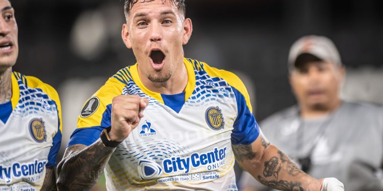 Sin Di María, Rosario Central le ganó a Libertad en Paraguay por la Copa Libertadores