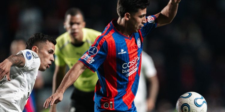 San Lorenzo igualó con Santos de Neymar y dejó pasar una chance clave en la Sudamericana