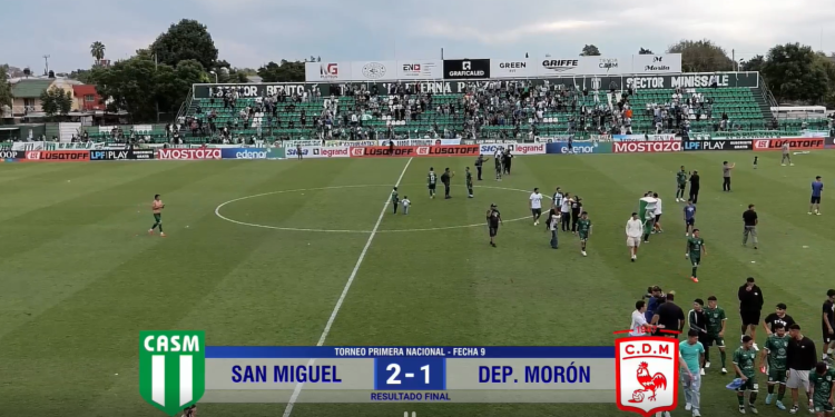 Colón puede quedar como único puntero: Perdió Deportivo Morón