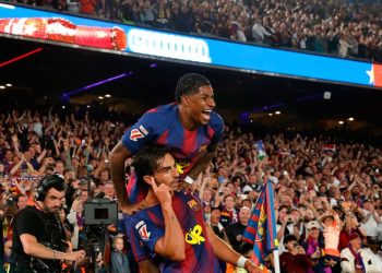 Barcelona le ganó el clásico al Real Madrid y se consagró campeón