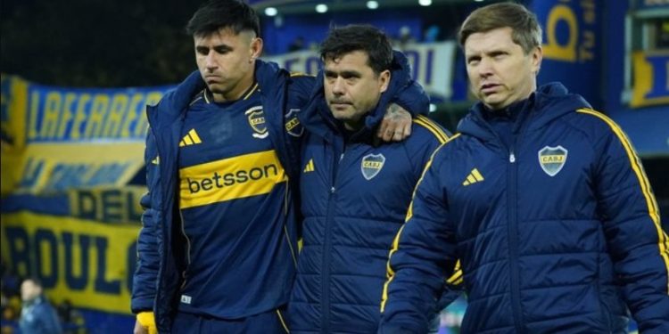 El delantero de Boca, Adam Bareiro, sufrió un doble desgarro