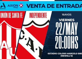Unión – Independiente: Este viernes se venderán entradas en Newell’s