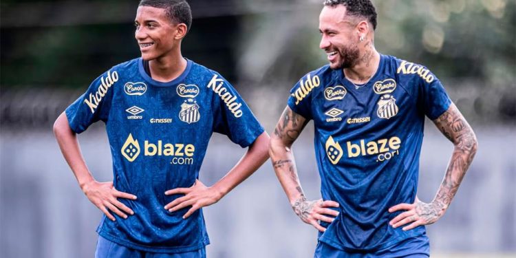 El hijo de Robinho denunció a Neymar por una agresión y podría irse de Santos