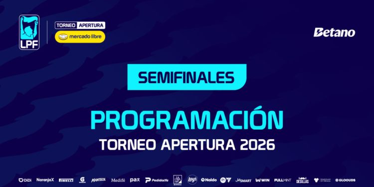 Así se juegan las semifinales del Apertura