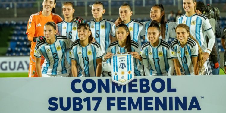 Argentina fue medalla de plata en el Sudamericano Sub 17