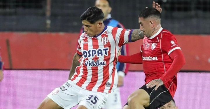 ST: Unión pierde 2 a 0 con Independiente y fue expulsado Maizon